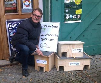 Igelhäuser können bestellt werden Igelhäuser