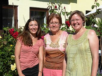 Ramona, Luise und Verena