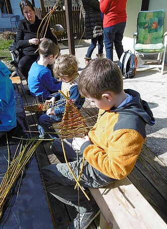 In der Flecht-Werkstatt