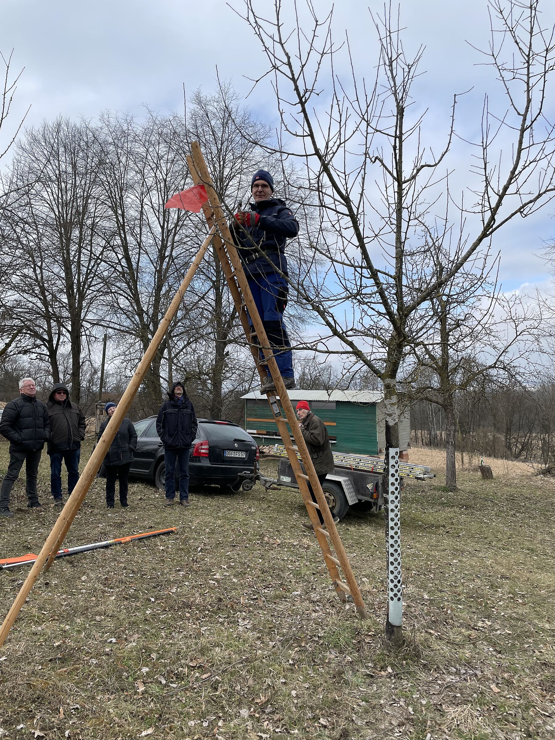 praktischer Teil im Zanklberg