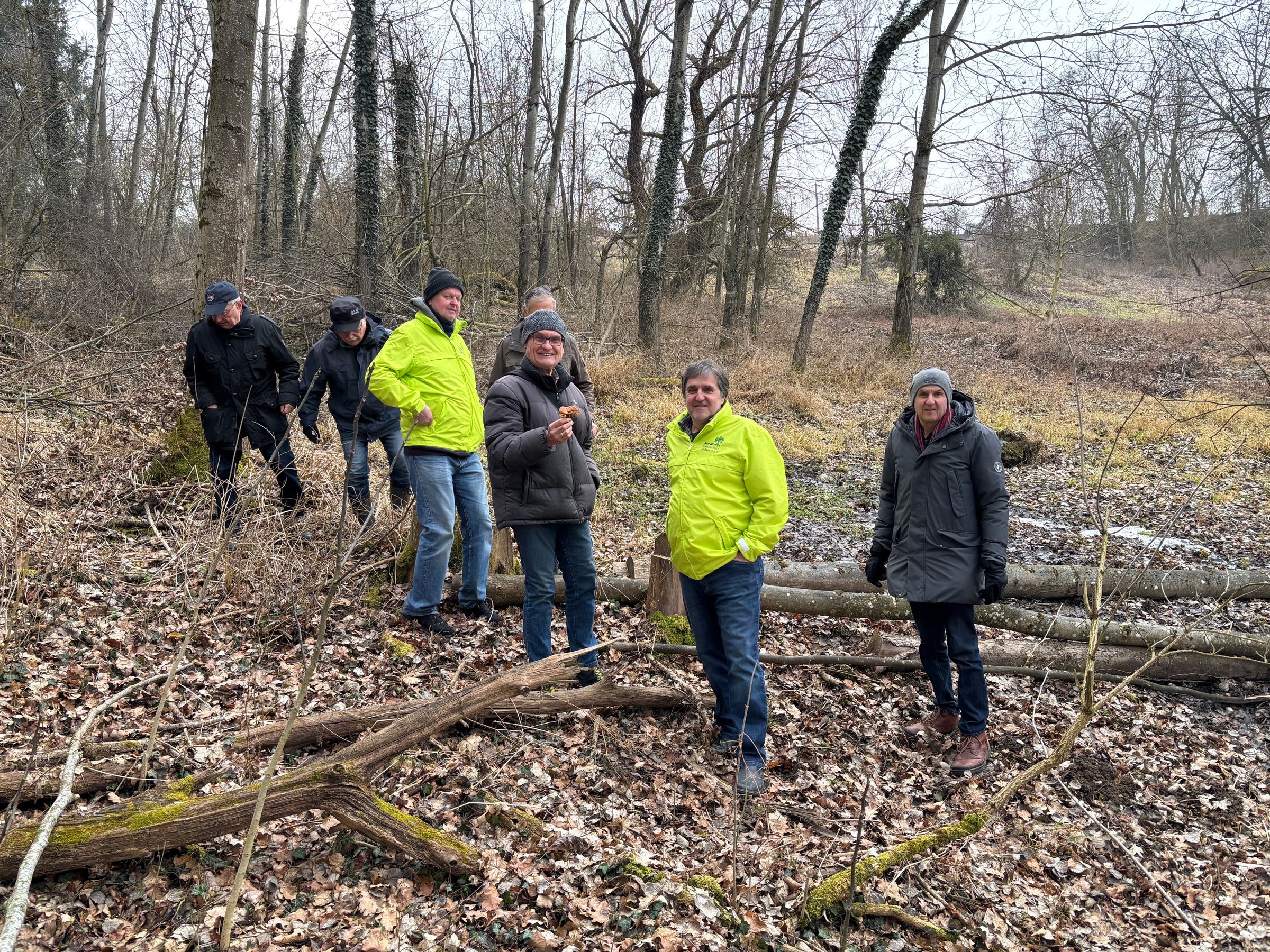 Ortsbesichtigung am Schwalbenberg